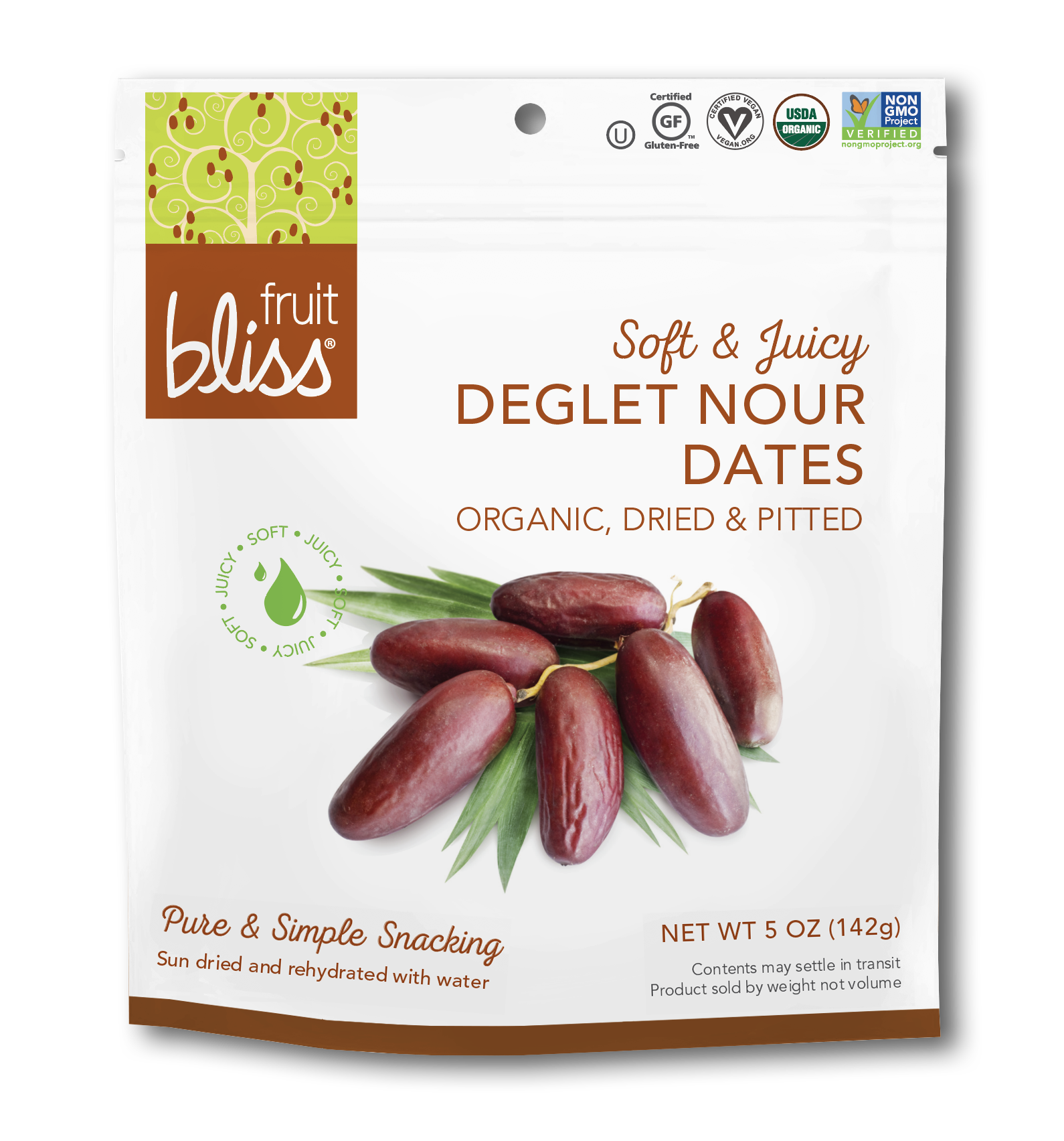 Fruit Bliss Organic Snacks Dates