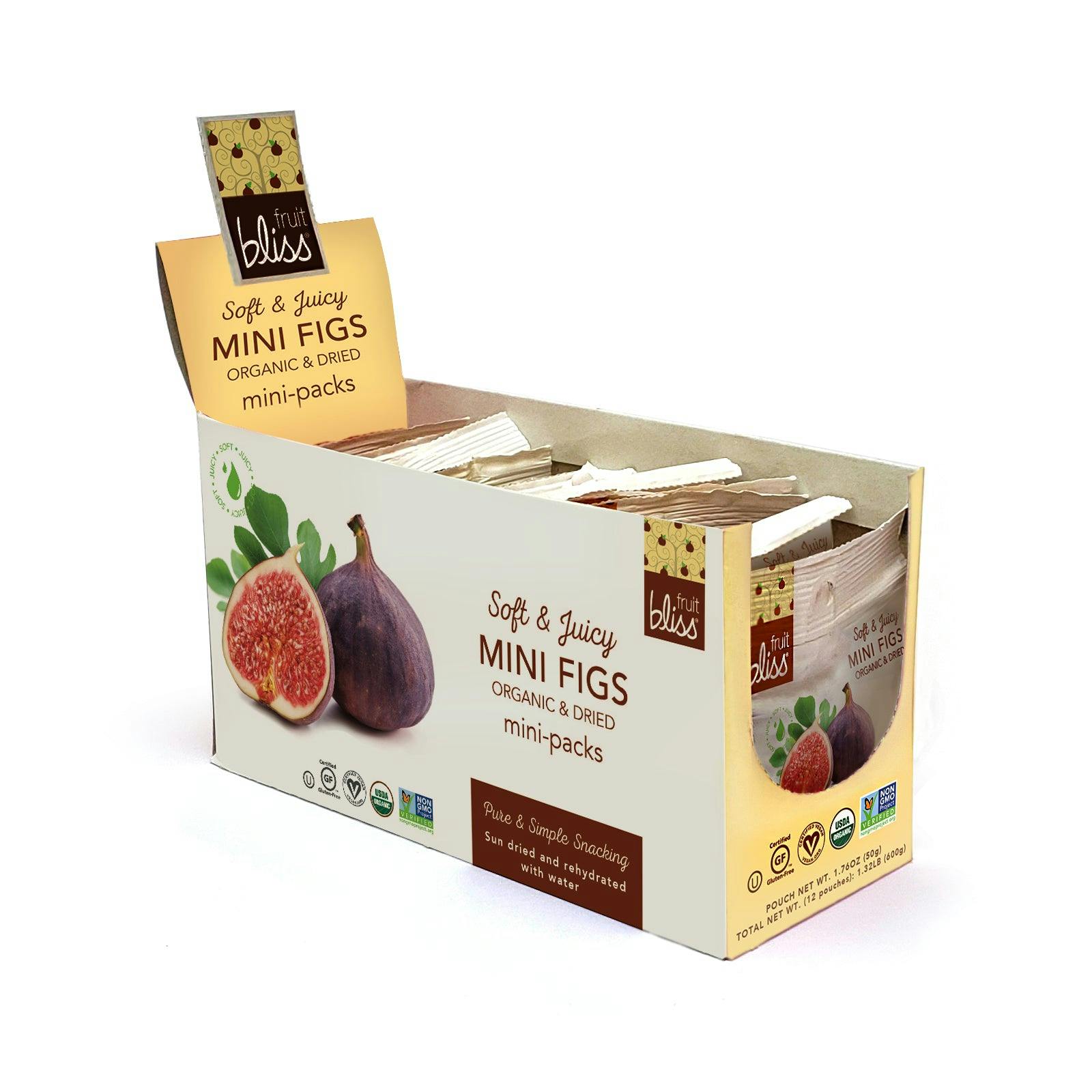 Organic Turkish Mini Figs | Fruit Bliss Snacks